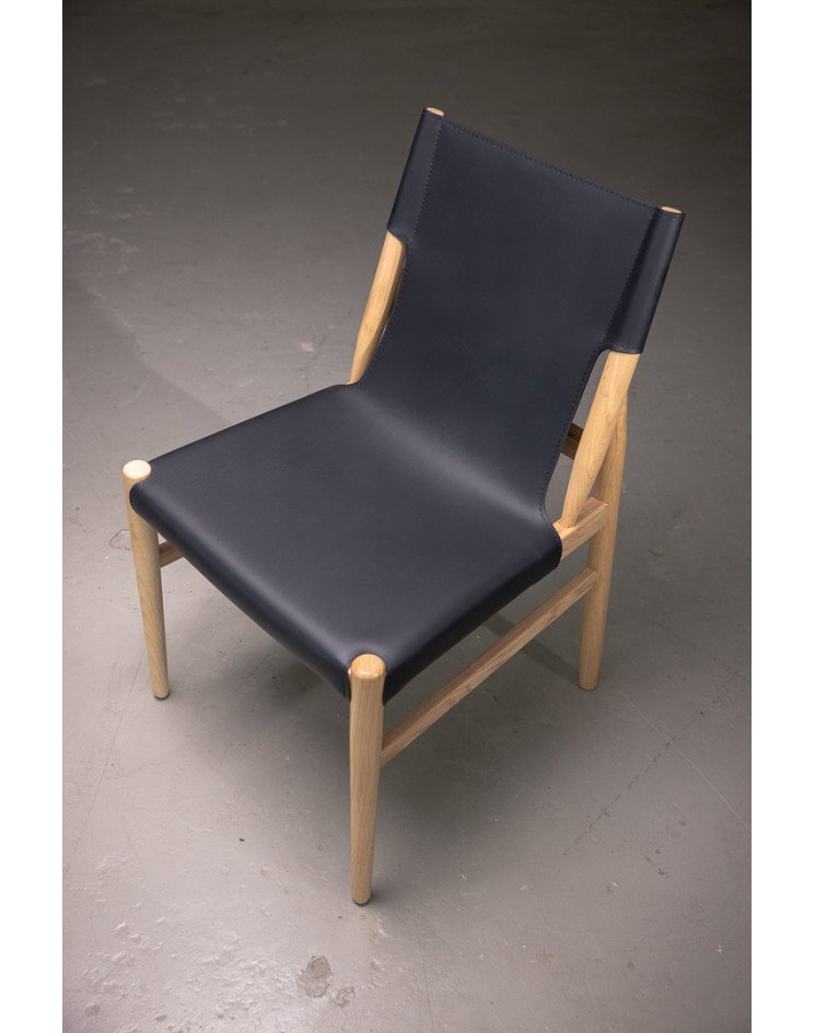 The Wooden leather chair 2