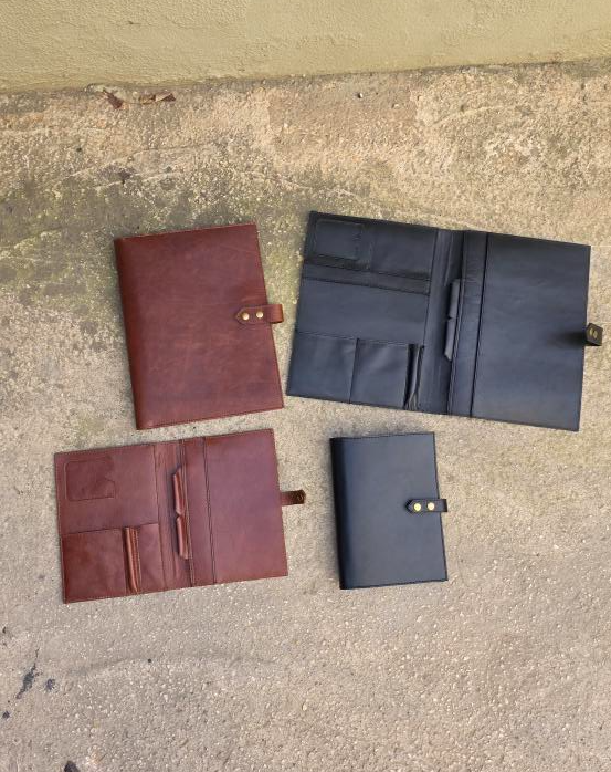 A4 And A5 Leather Portfolio