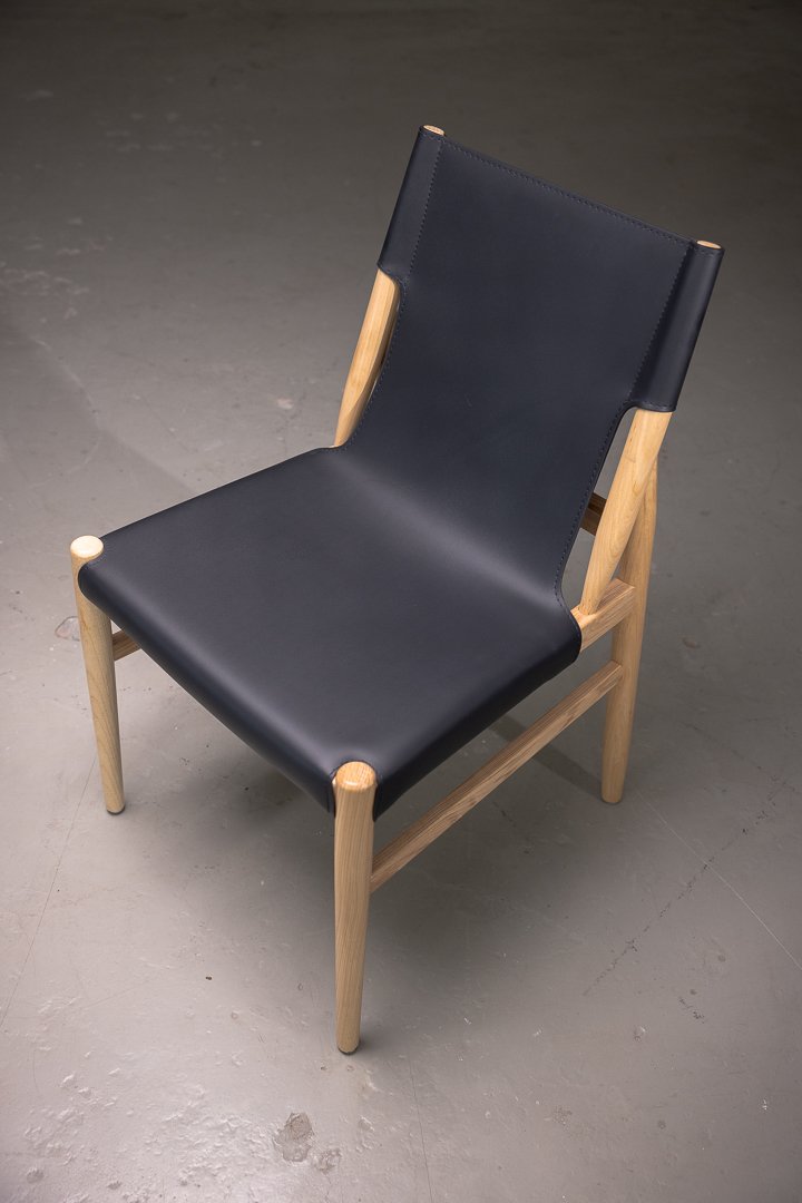 The Wooden leather chair 2 The Wooden leather chair 2